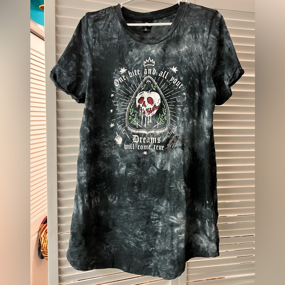 Tie dye t-shirt dress